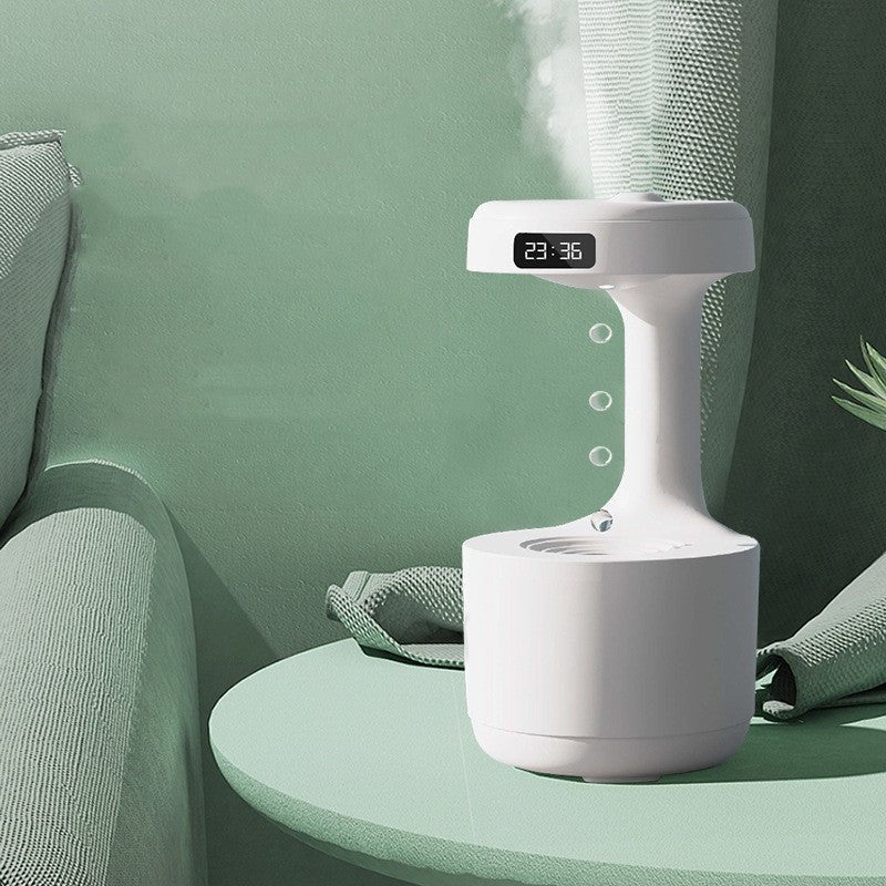 Anti - Gravity Humidifier With Clock and Aroma Diffuser - Wholesale Electronics