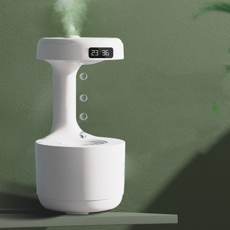 Anti - Gravity Humidifier With Clock and Aroma Diffuser - Wholesale Electronics