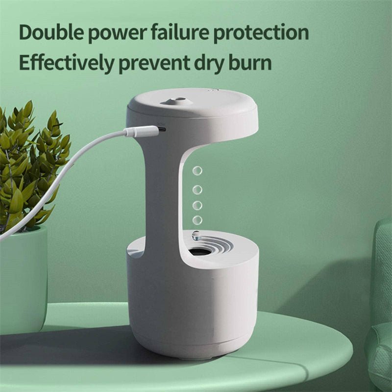 Anti - Gravity Humidifier With Clock and Aroma Diffuser - Wholesale Electronics