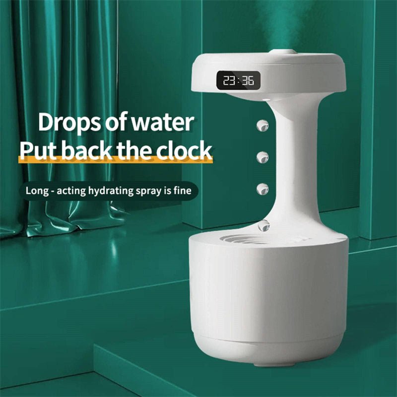 Anti - Gravity Humidifier With Clock and Aroma Diffuser - Wholesale Electronics