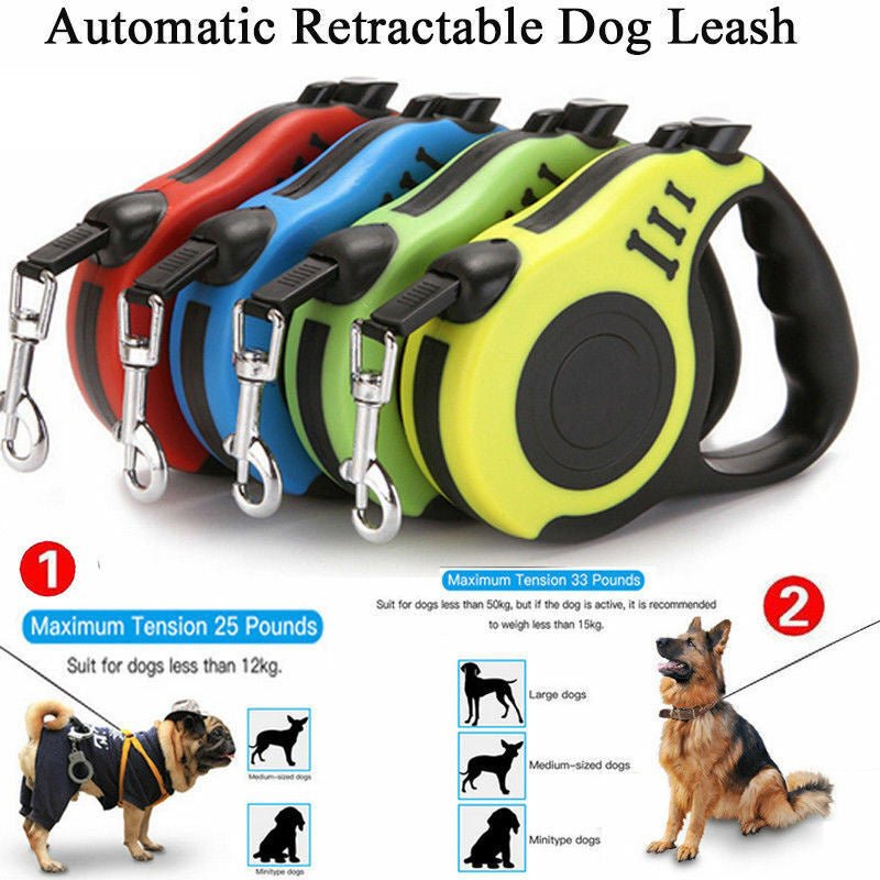 Automatic Retractable Dog Leash - Wholesale Electronics