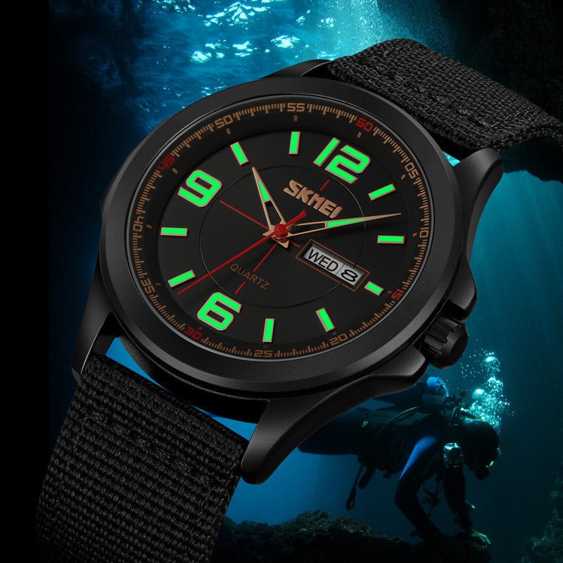 Classic Men's Watch | Luminous and Waterproof - Wholesale Electronics