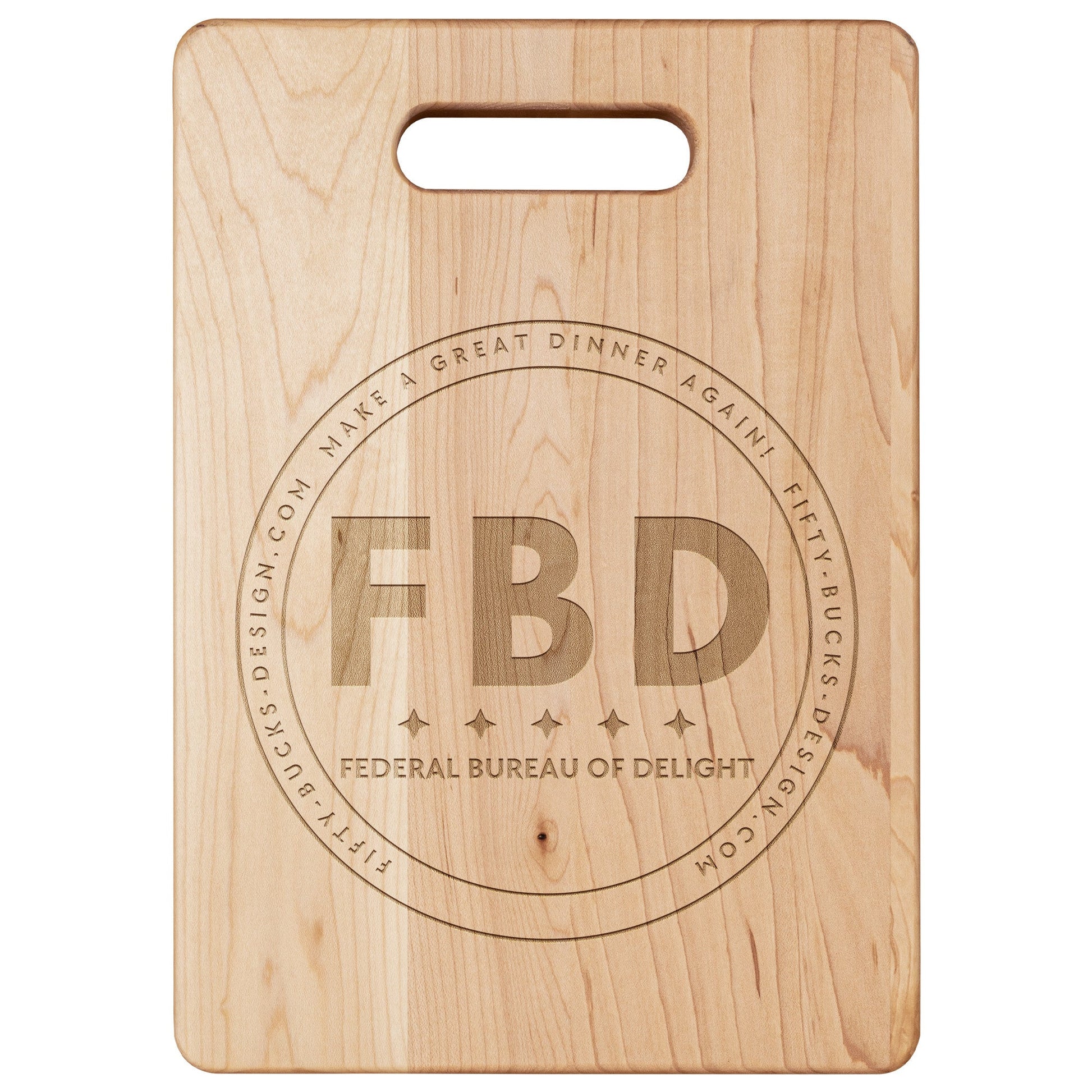 Cutting Board in Rectangular Shape, Made of Hardwood – Designed by Federal Bureau of Delight - Wholesale Electronics