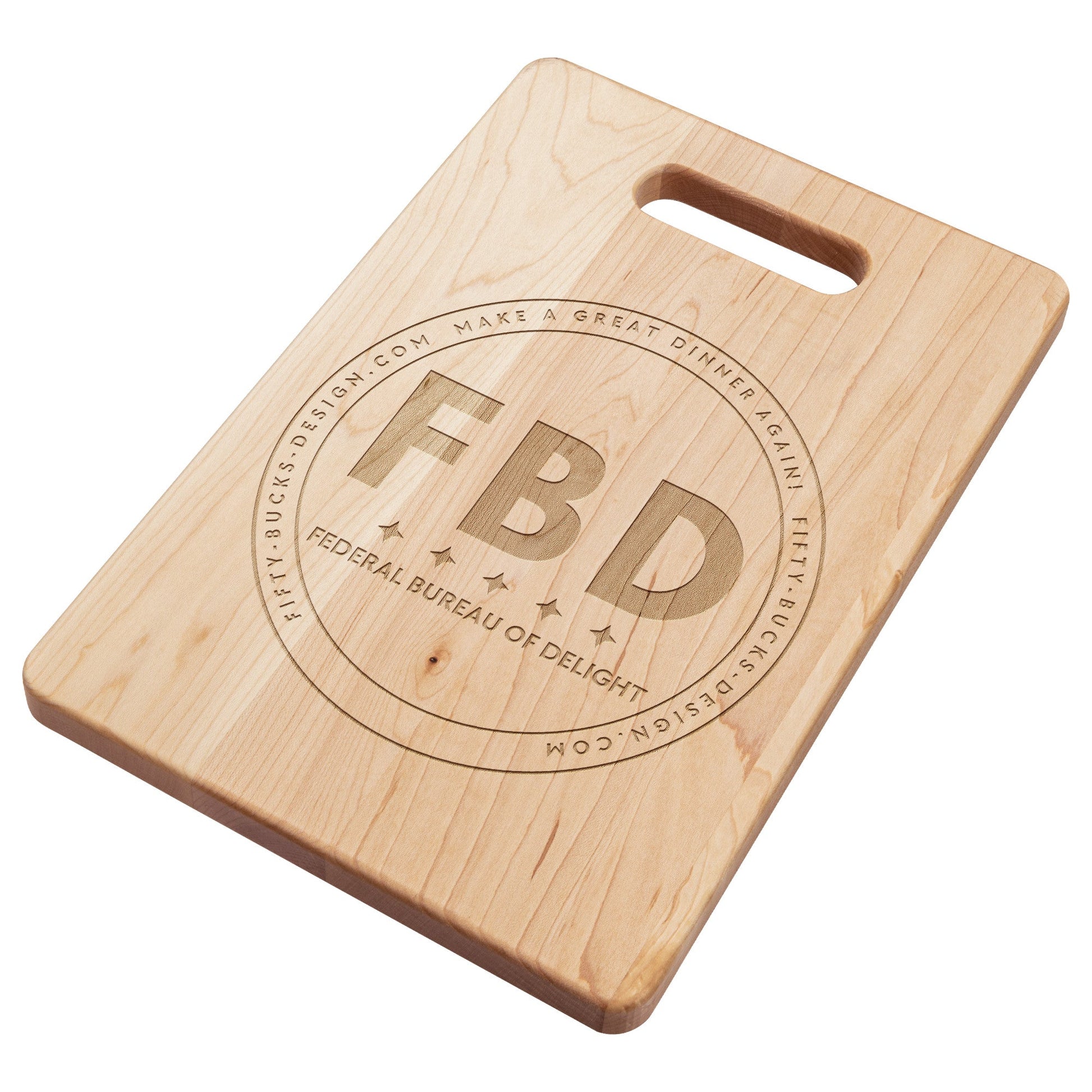 Cutting Board in Rectangular Shape, Made of Hardwood – Designed by Federal Bureau of Delight - Wholesale Electronics