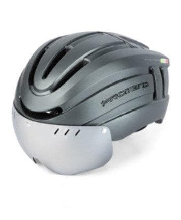 Cycling Helmet with Integrated Visor and Light for Your Safety - Wholesale Electronics