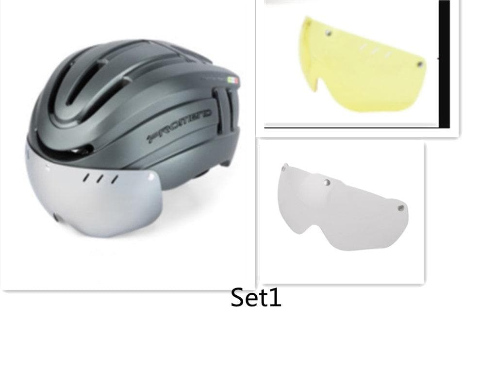 Cycling Helmet with Integrated Visor and Light for Your Safety - Wholesale Electronics