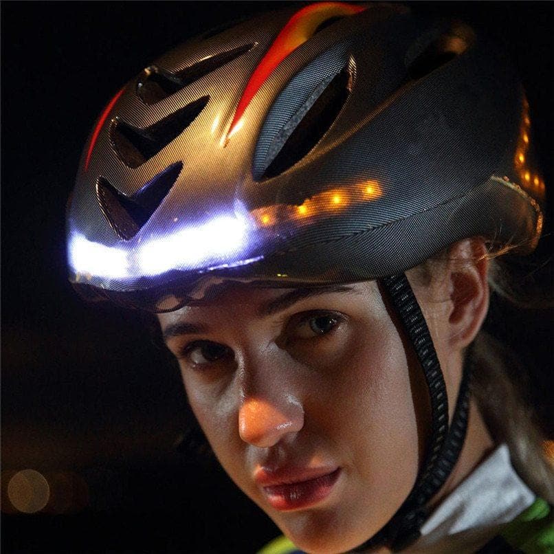 Cycling Helmet with Turning Lights - Wholesale Electronics