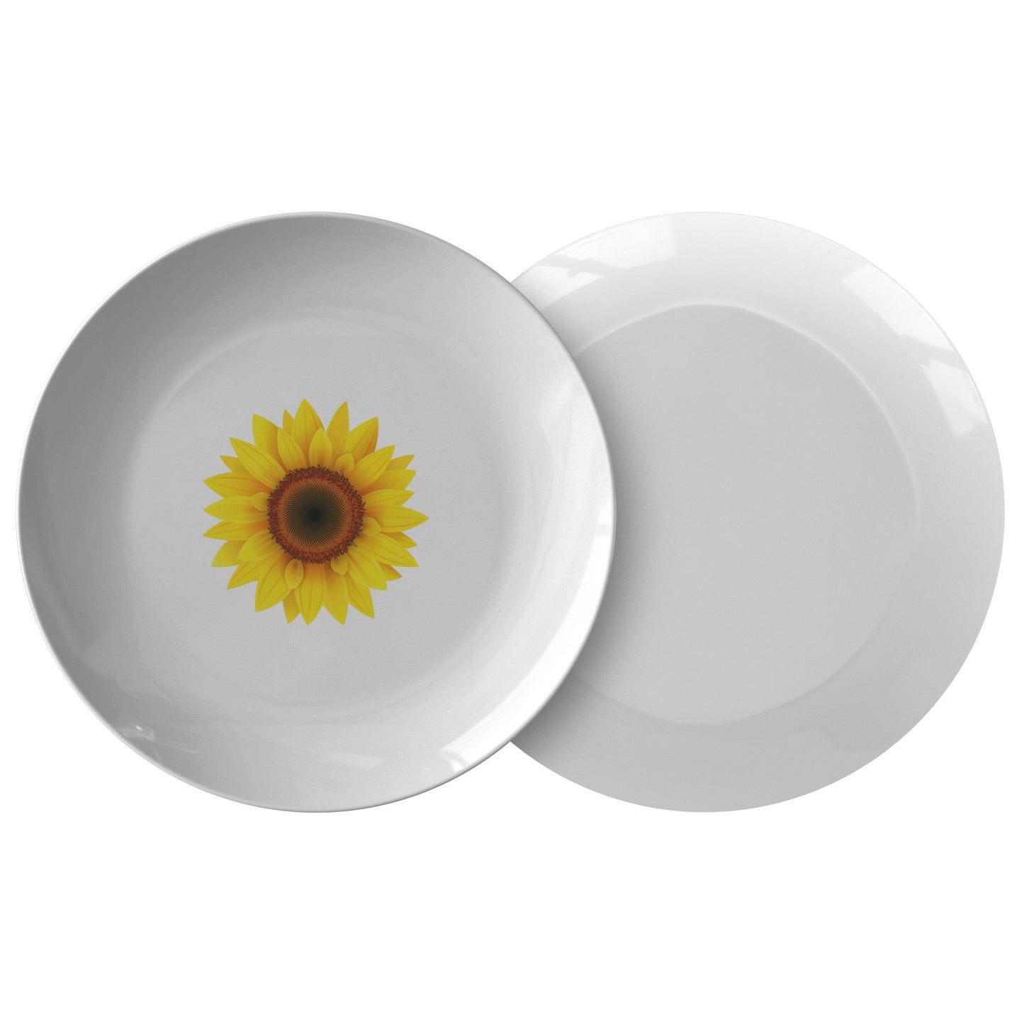 Dishes for Extreme Conditions: Dinner Plate with Sunflower Design by FBD - Wholesale Electronics