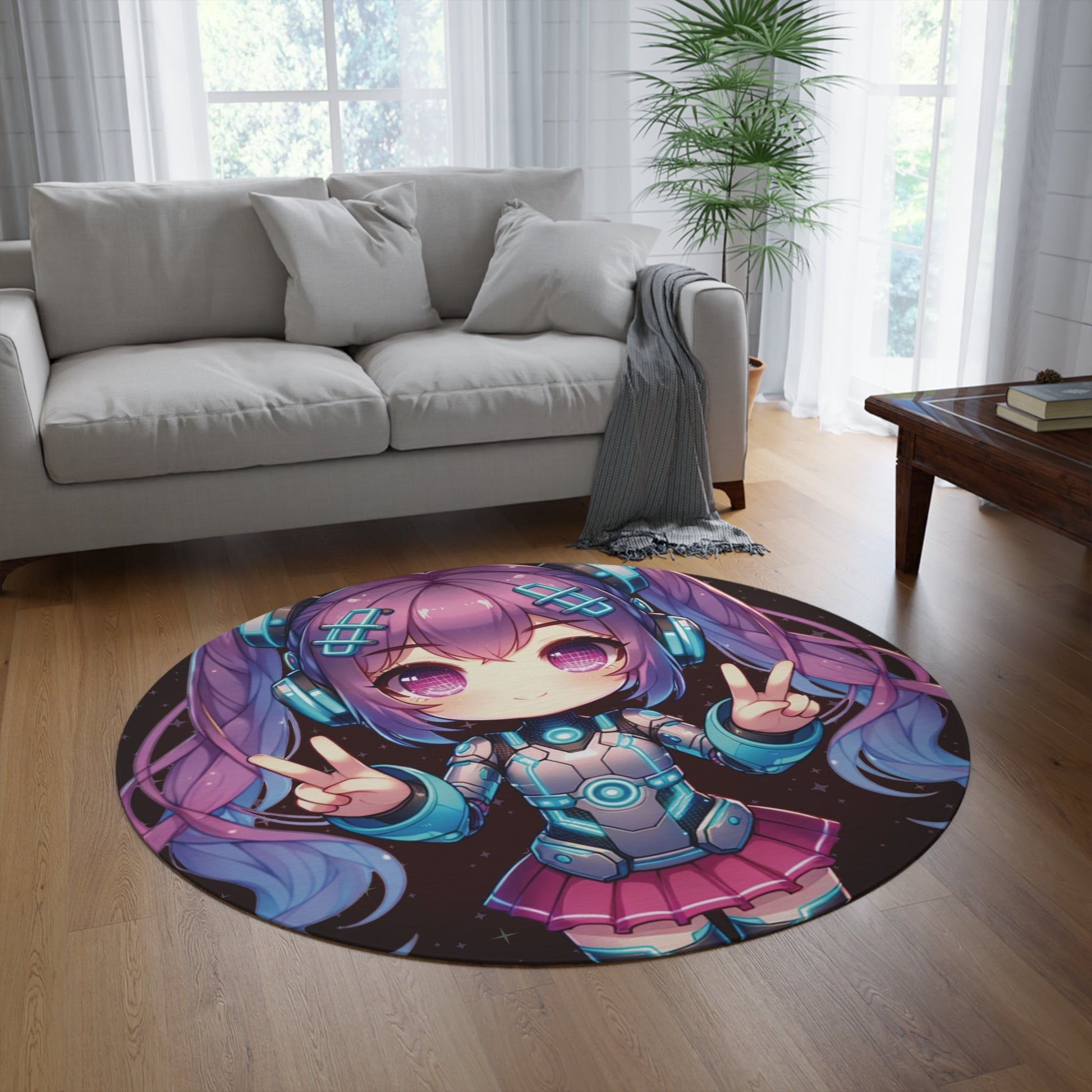 Floor Art | The Most Adorable Round Rug Ever | You are Welcome Santa! - Wholesale Electronics