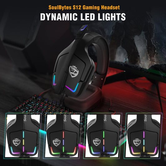 Gaming Headset with RGB Lights - Wholesale Electronics