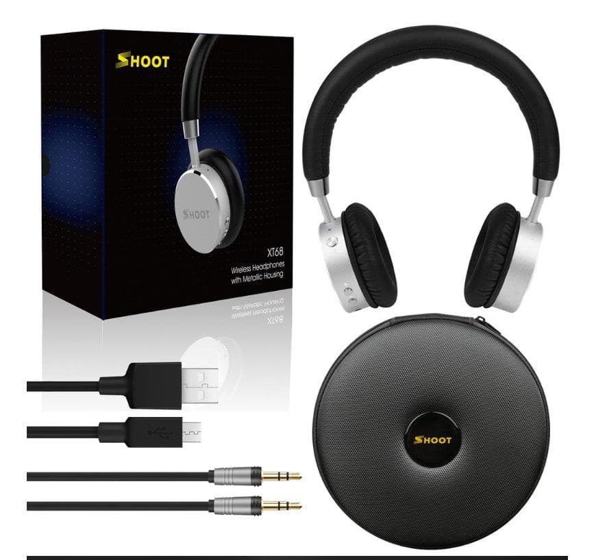 Headphones SHOOT XT68, Wireless with Microphone (Bluetooth) - Wholesale Electronics