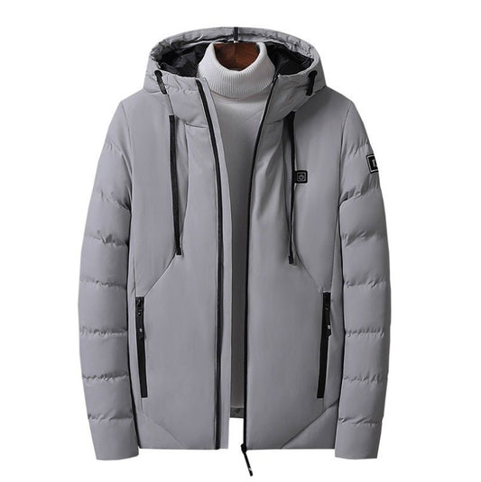 Heated Cotton Coat for Men - Wholesale Electronics