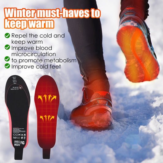 Heated Insoles For Men and Women | Cut to Correct Size - Wholesale Electronics