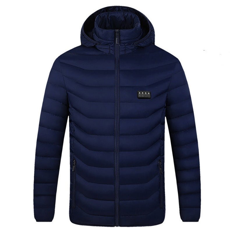 Heated Men's Winter Jacket | Machine Washable - Wholesale Electronics