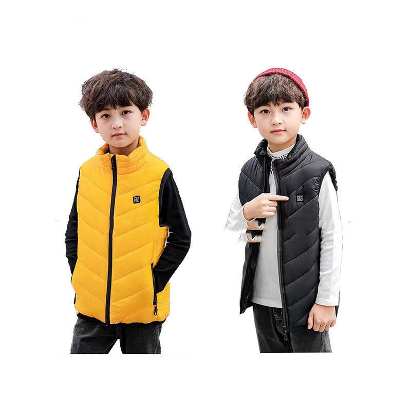 Heated Vest for Kids and Teens (120 - 170cm) | Intelligent Constant Temperature Heating | Unisex - Wholesale Electronics