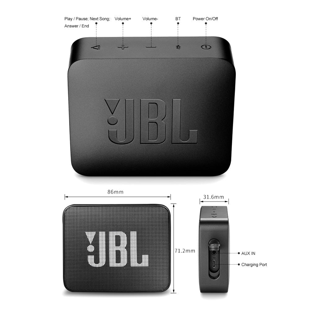 JBL GO2 Bluetooth Speaker - Wholesale Electronics