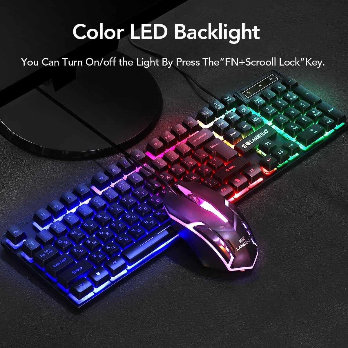 Keyboard and Mouse Set (RUS) - Wholesale Electronics