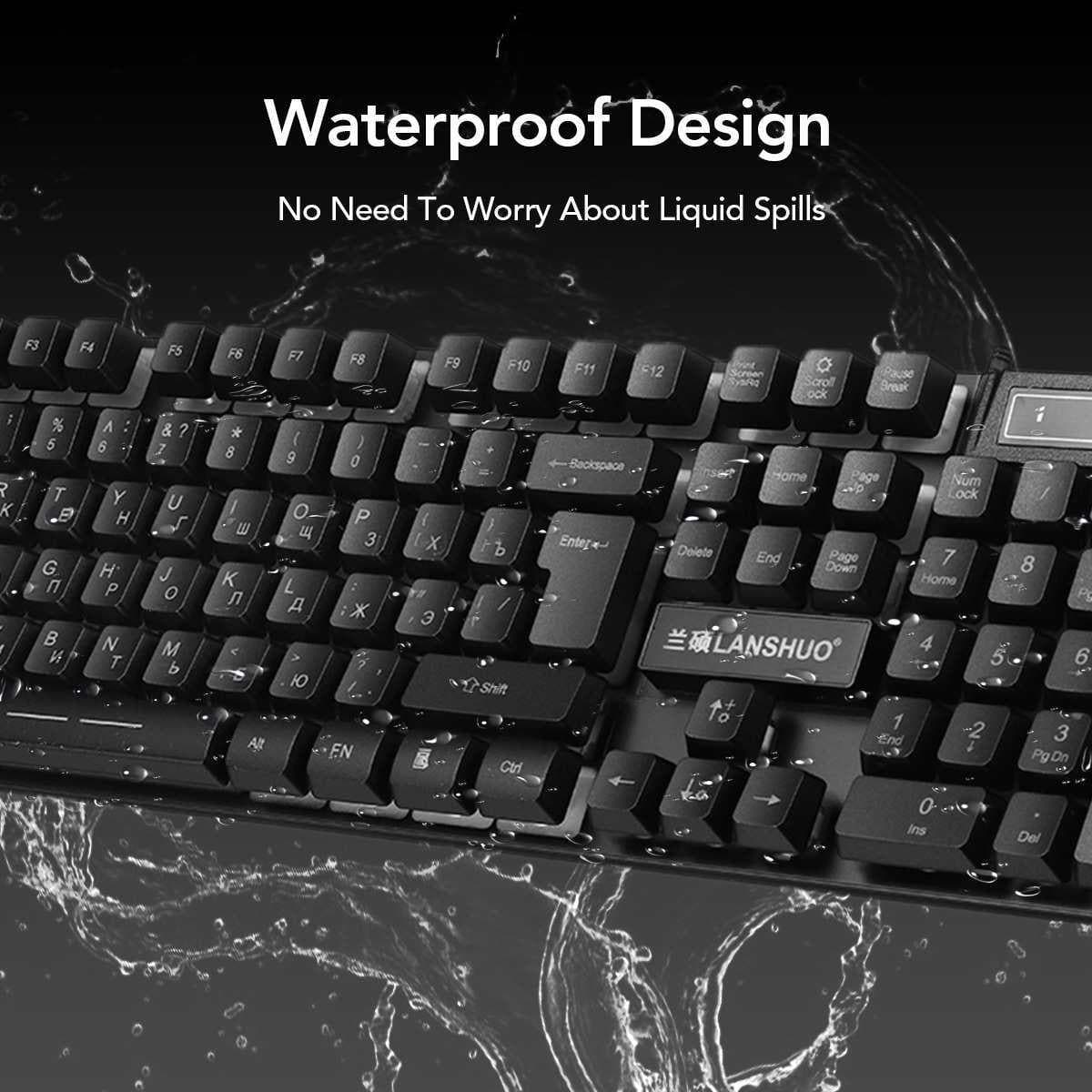 Keyboard and Mouse Set (RUS) - Wholesale Electronics