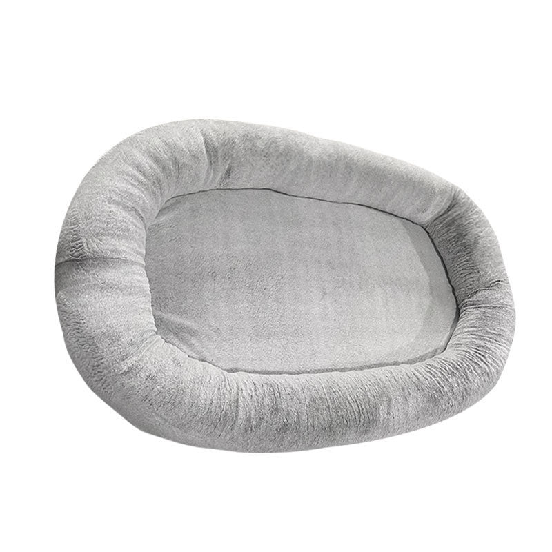 Large Human Short Plush Dog Bed - Wholesale Electronics