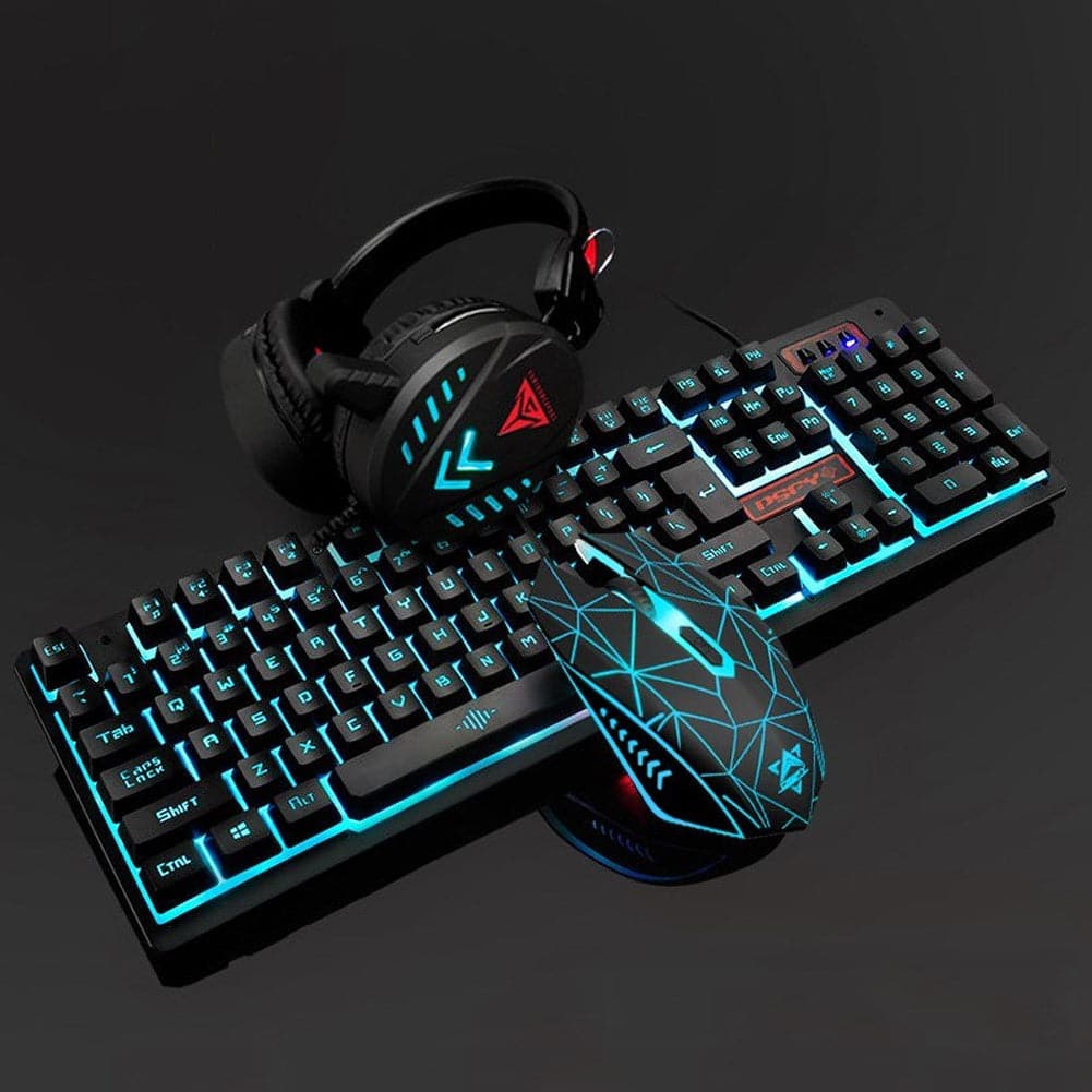 Luminous Keyboard and Mouse Set - Wholesale Electronics