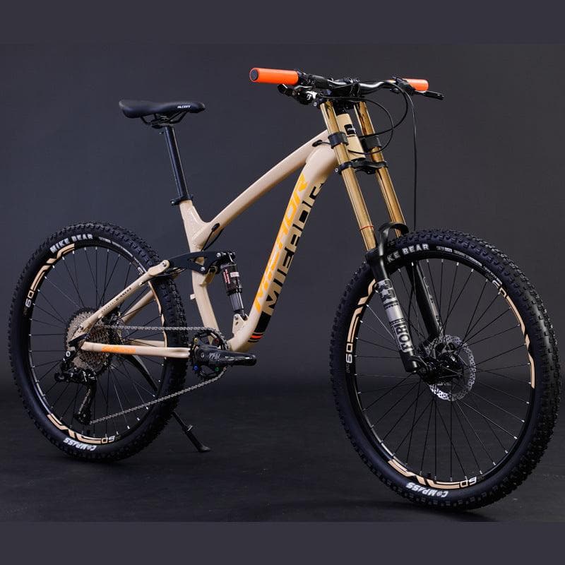 Mountain Bike with Aluminum Alloy, Soft Tail, Oil Brake and Damping System. - Wholesale Electronics