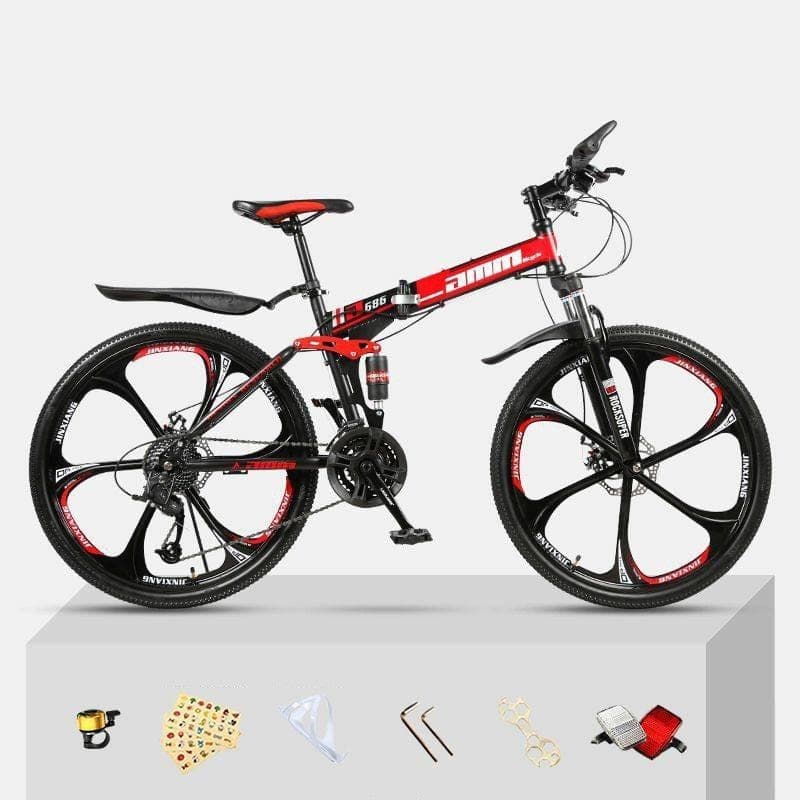 Mountain Bike with Dual Shock Absorbing - Wholesale Electronics