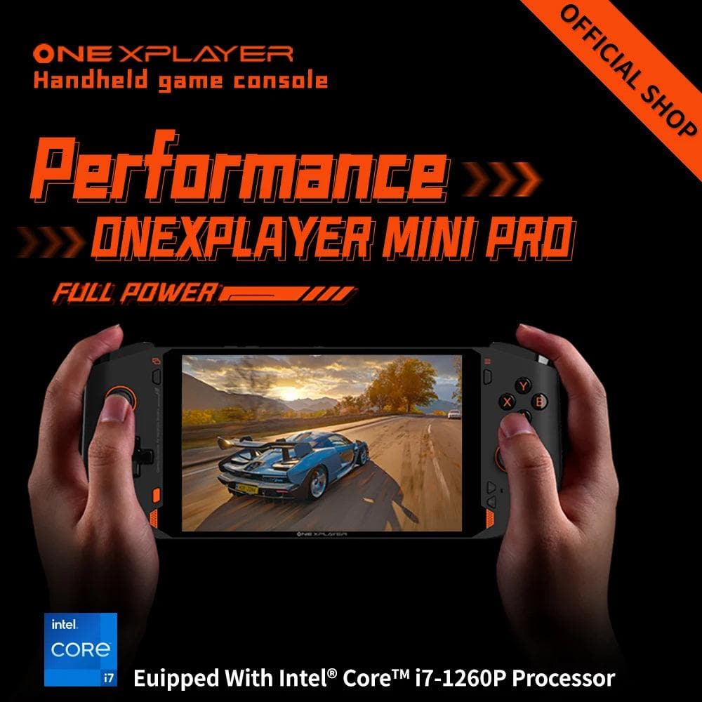 Onexplayer Mini Pro 7" PC Gaming Concole with Intel Core I7 - 1260P - Wholesale Electronics