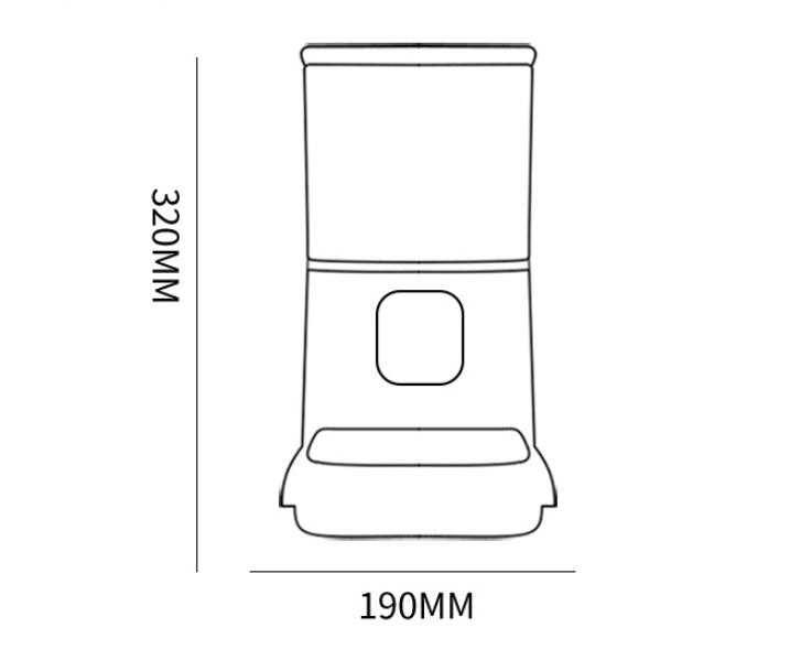 Pet Automatic Feeder with Wifi + App - Wholesale Electronics