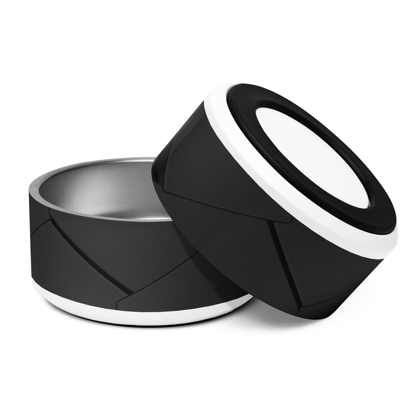 Pet Bowl with a Black Touch on a 3D Background | 0.5 and 0.9 litres | Design by FBD - Wholesale Electronics