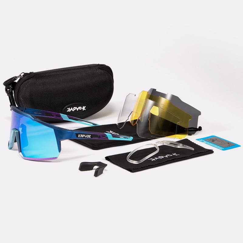 Polarized Sports Glasses with Interchangeable Lenses - Wholesale Electronics