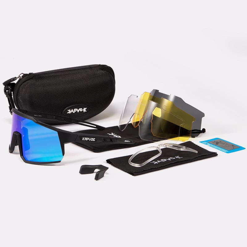 Polarized Sports Glasses with Interchangeable Lenses - Wholesale Electronics