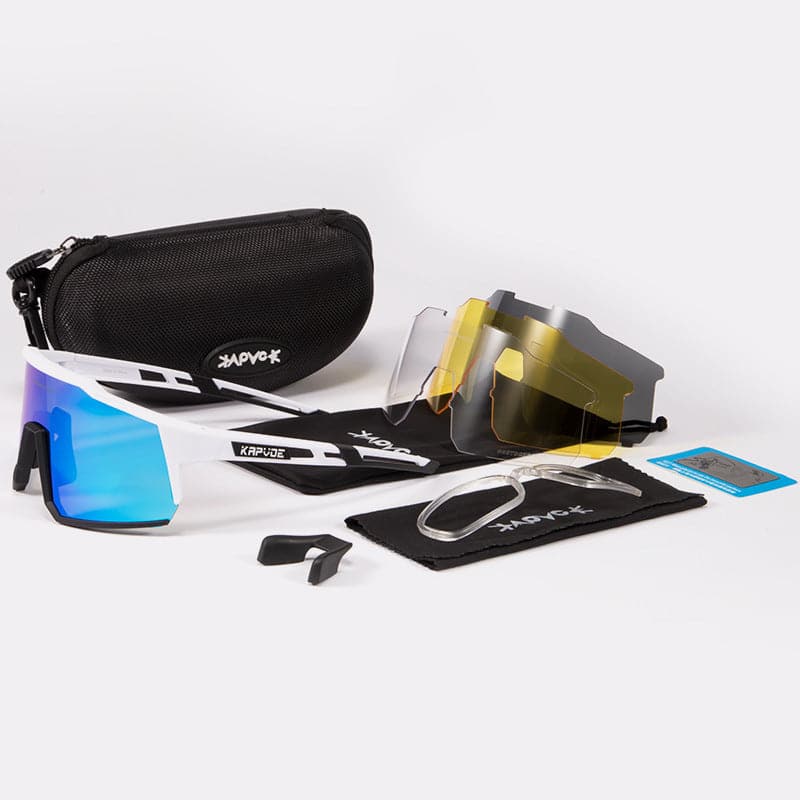 Polarized Sports Glasses with Interchangeable Lenses - Wholesale Electronics