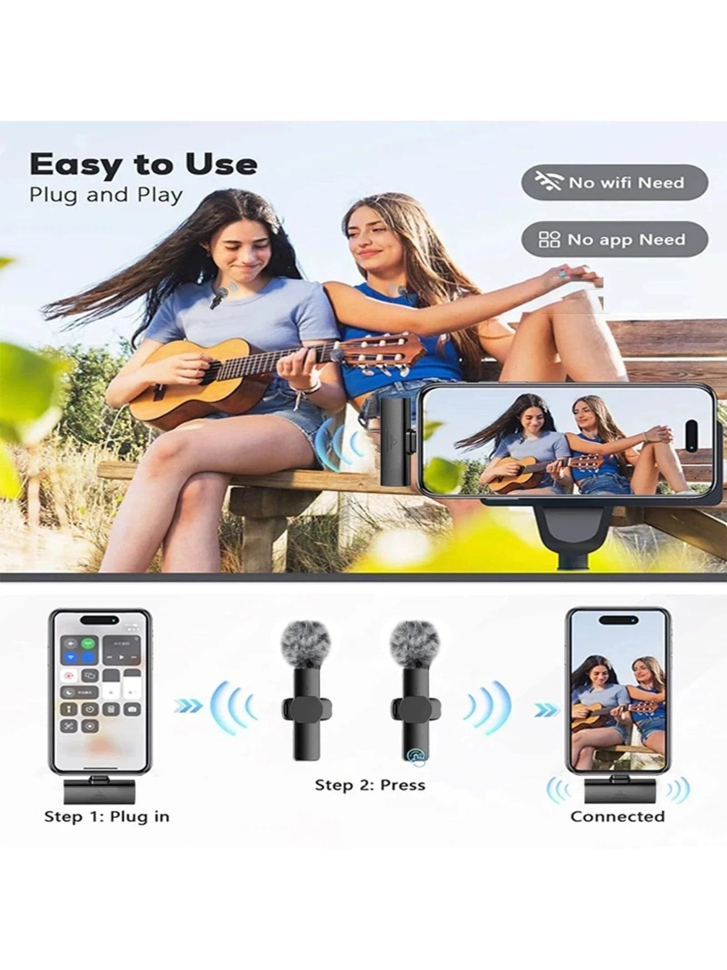 Portable Mini Microphone - Plug and Play - Wholesale Electronics