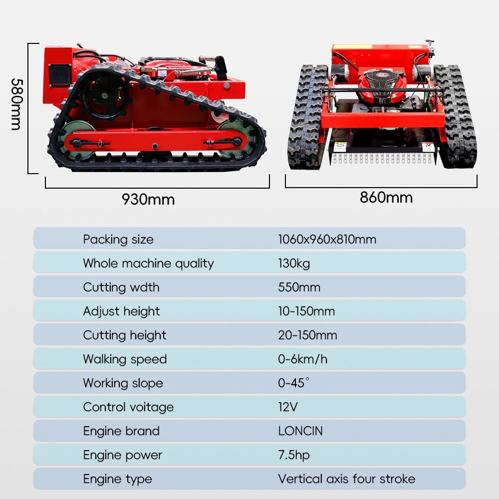 Remote Controlled Lawn Mower | Door - to - Door Delivery in the US Free of Charge. - Wholesale Electronics