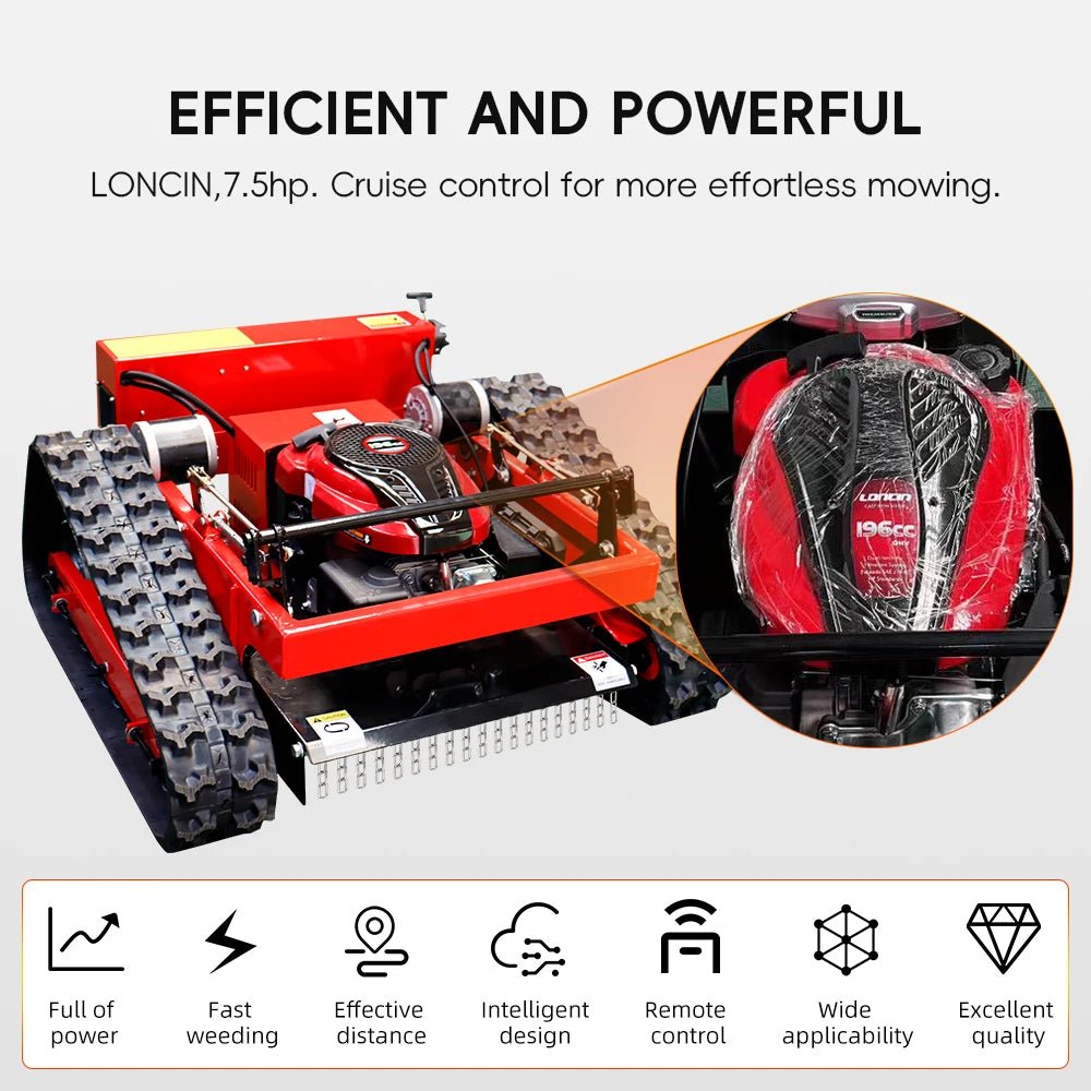 Remote Controlled Lawn Mower | Door - to - Door Delivery in the US Free of Charge. - Wholesale Electronics