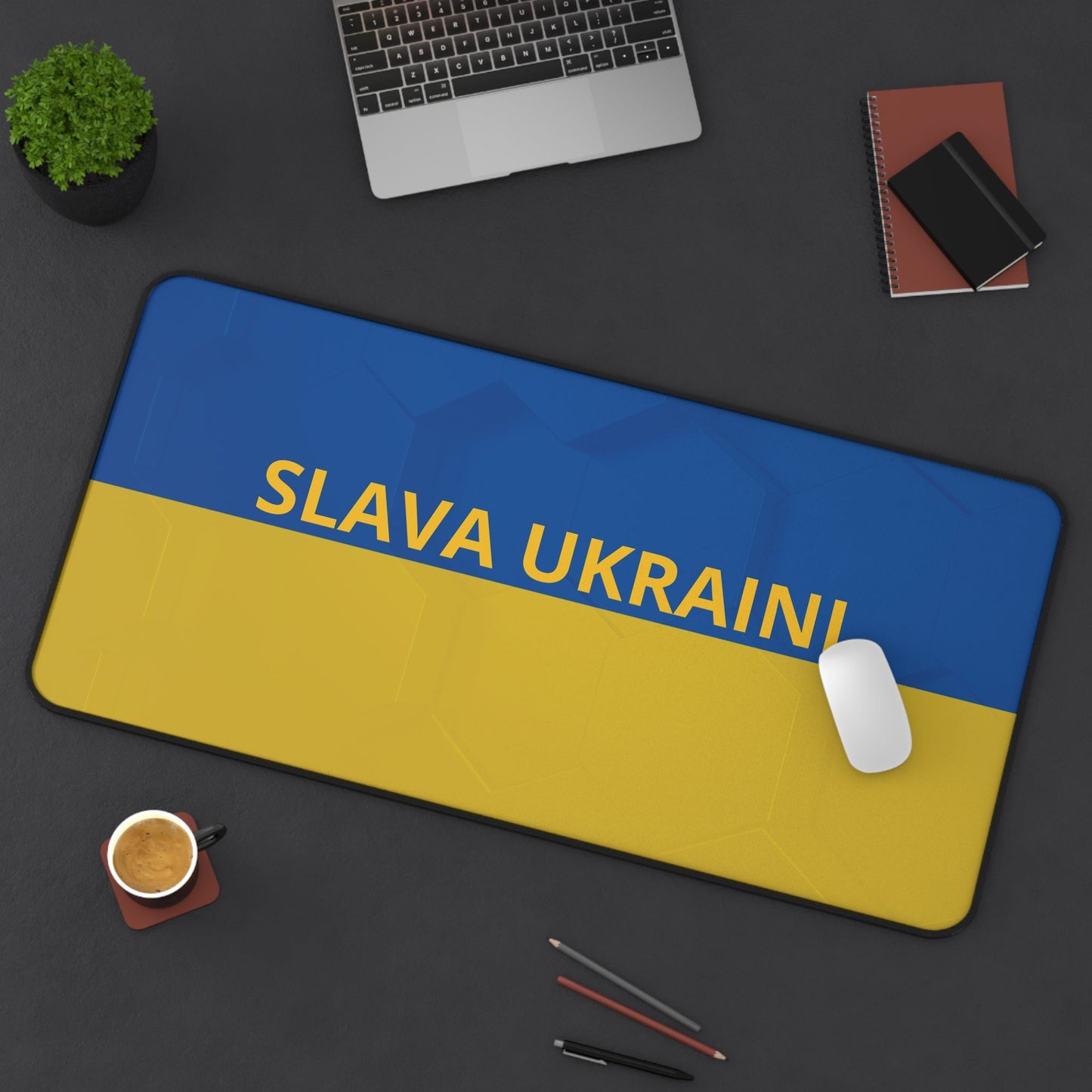 Shop and Support: Mouse and Keyboard Pad with Slava Ukraini Design. - Wholesale Electronics