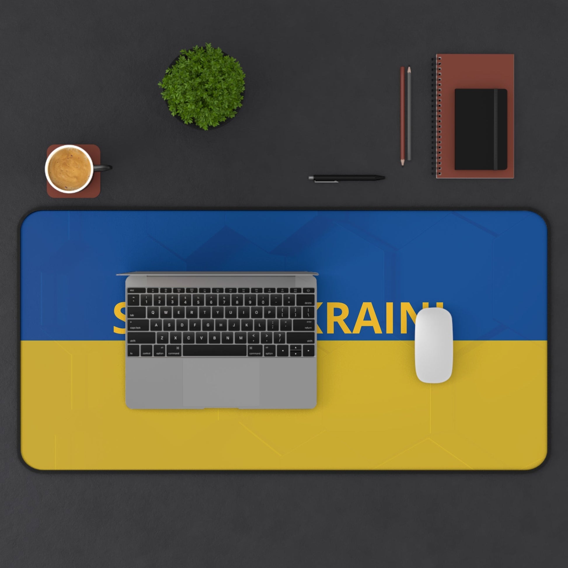 Shop and Support: Mouse and Keyboard Pad with Slava Ukraini Design. - Wholesale Electronics