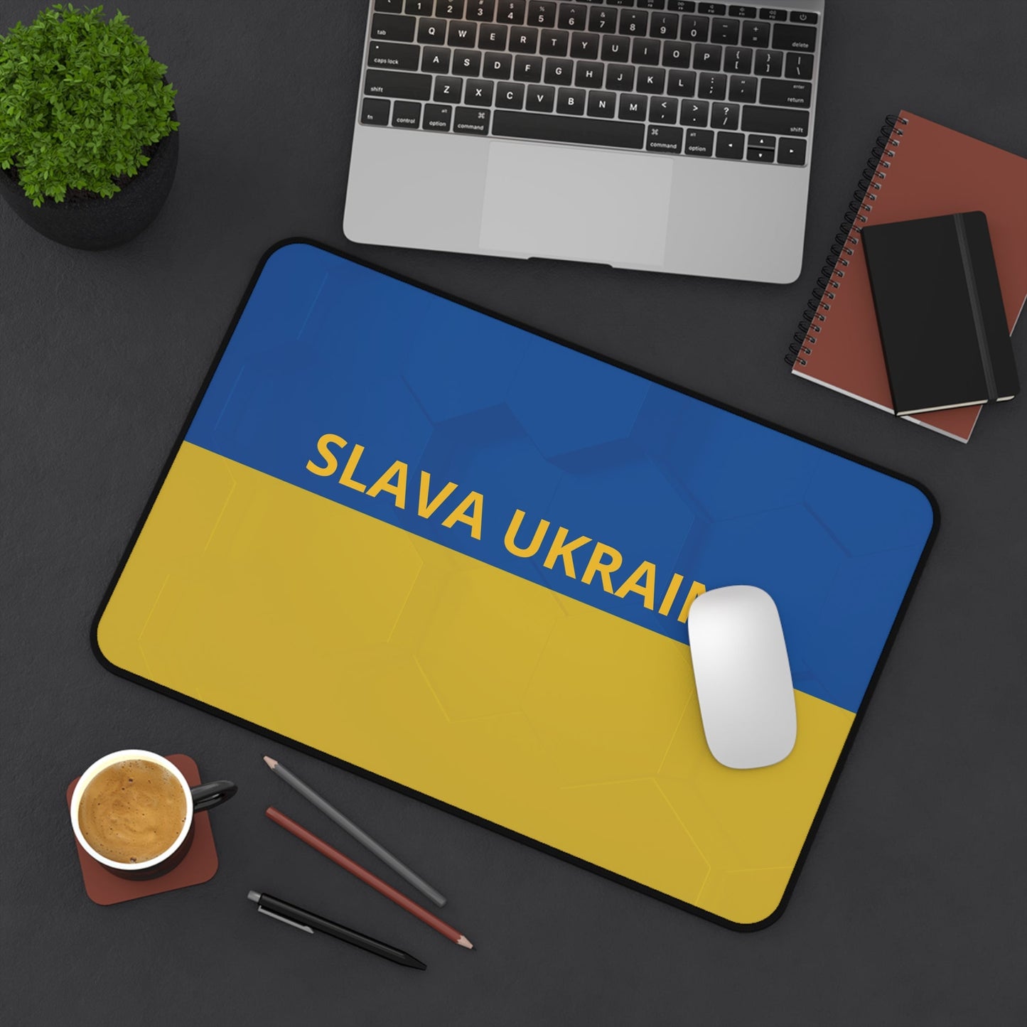 Shop and Support: Mouse and Keyboard Pad with Slava Ukraini Design. - Wholesale Electronics