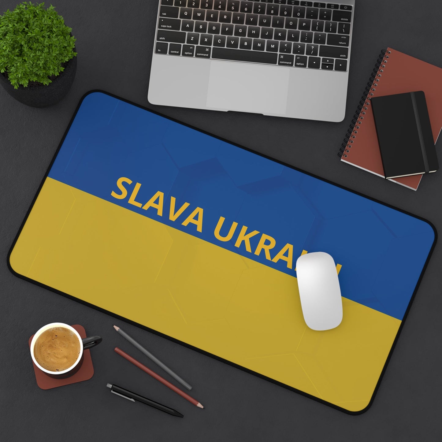 Shop and Support: Mouse and Keyboard Pad with Slava Ukraini Design. - Wholesale Electronics