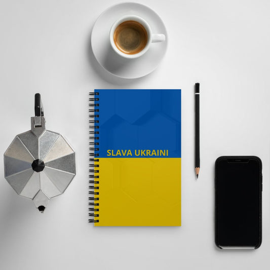 Shop and Support: Notebook with Slava Ukraini Design. - Wholesale Electronics