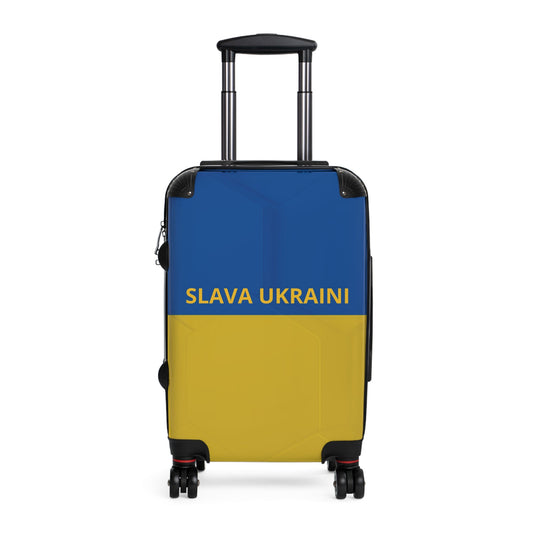 Shop and Support: Suitcase with Slava Ukraini Design in 3 Sizes - Wholesale Electronics