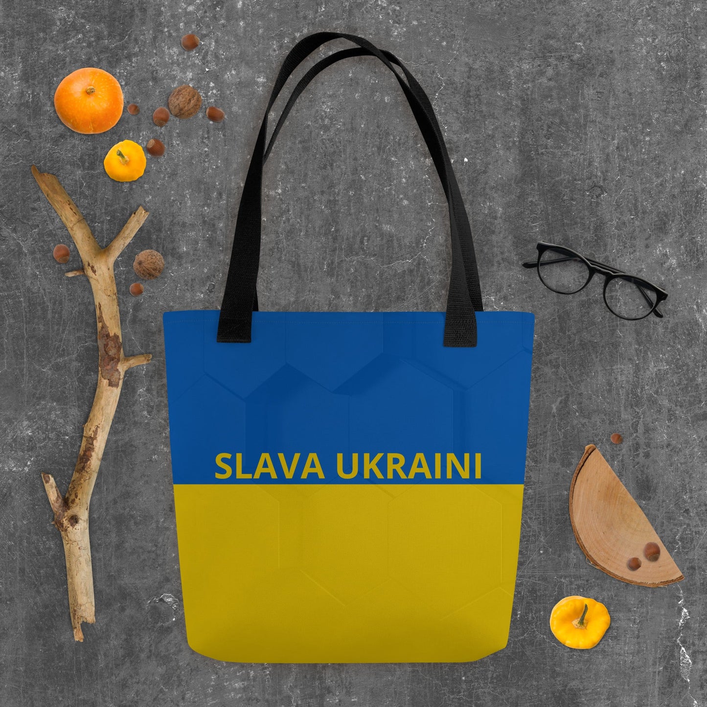 Shop and Support: Tote Bag with Slava Ukraini Design. - Wholesale Electronics