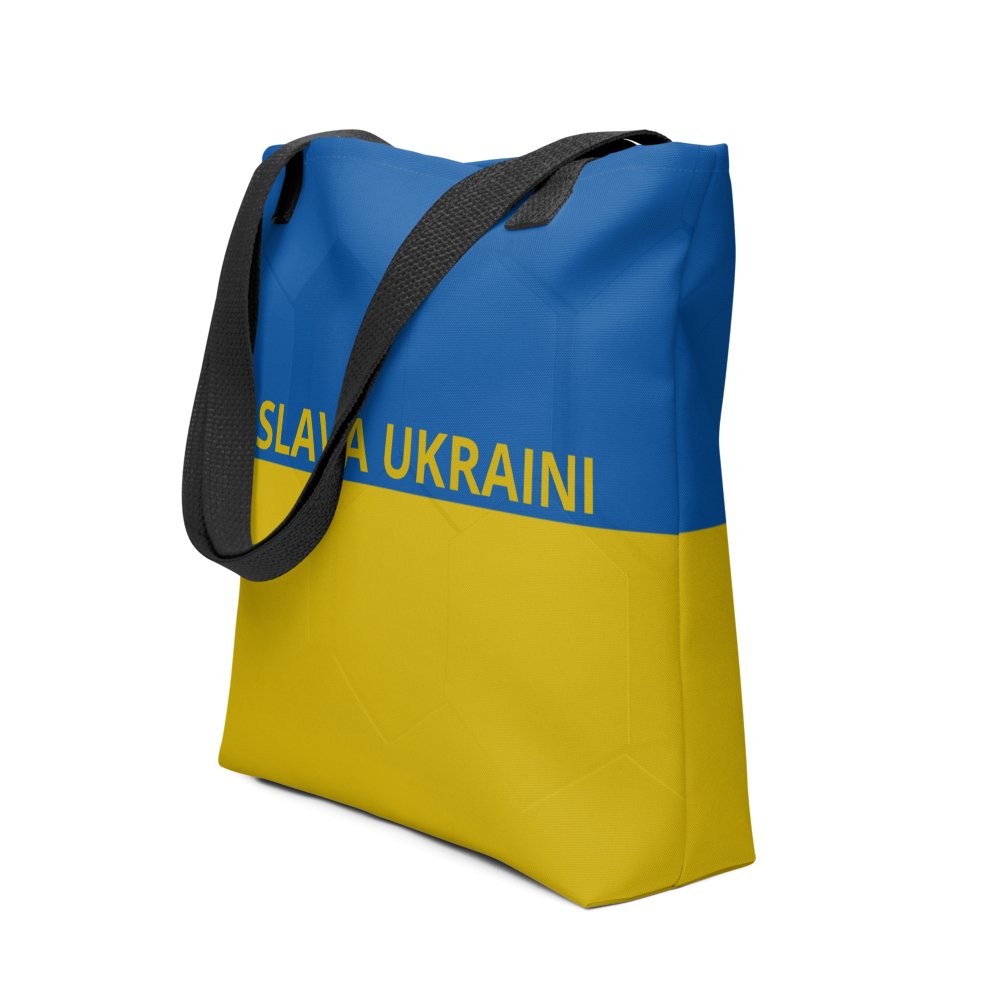 Shop and Support: Tote Bag with Slava Ukraini Design. - Wholesale Electronics