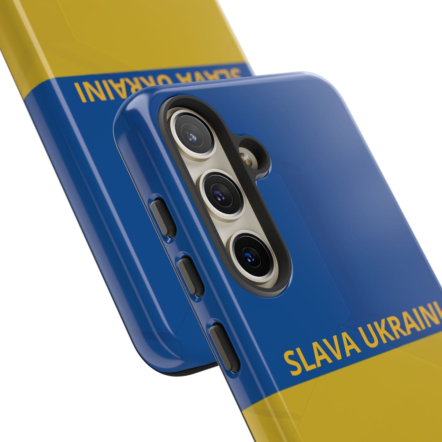 Shop and Support: Tough Case with Slava Ukraini Design for Samsung Galaxy Models S10 - S24. - Wholesale Electronics