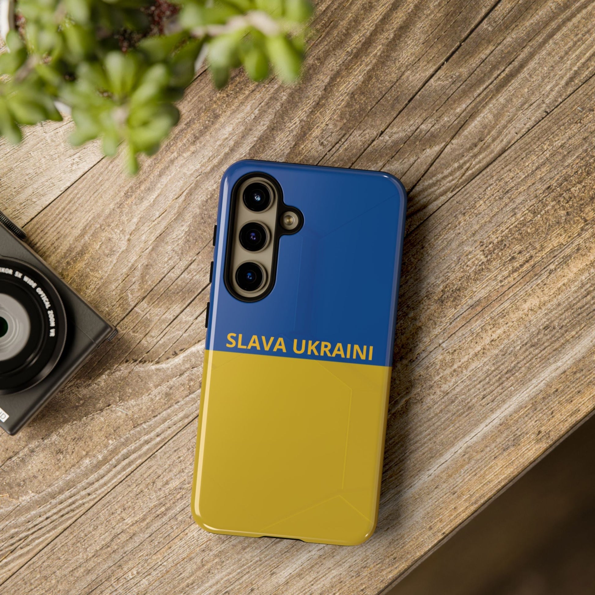 Shop and Support: Tough Case with Slava Ukraini Design for Samsung Galaxy Models S10 - S24. - Wholesale Electronics