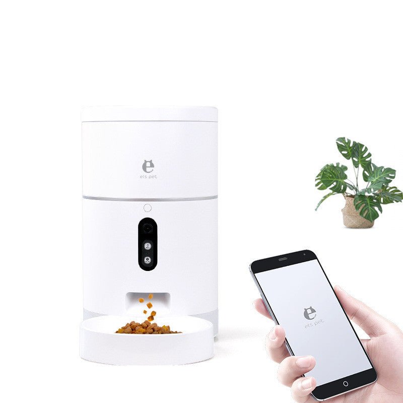 Smart Wifi Video Version Of Small One Pet Automatic Feeder Timing And Quantitative - Wholesale Electronics