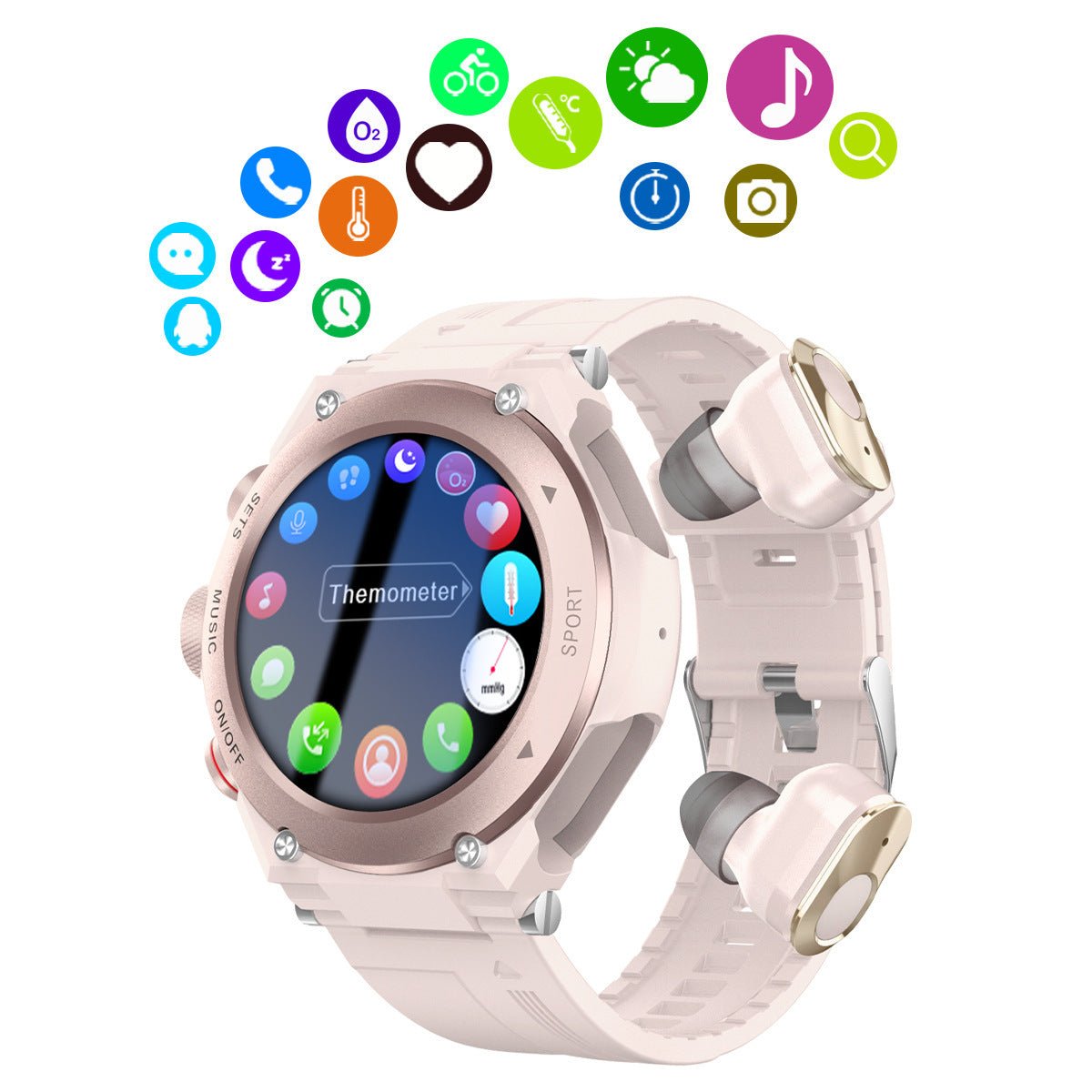 T92 Smart Watch 2 - in - 1 TWS Bluetooth Headset - Wholesale Electronics