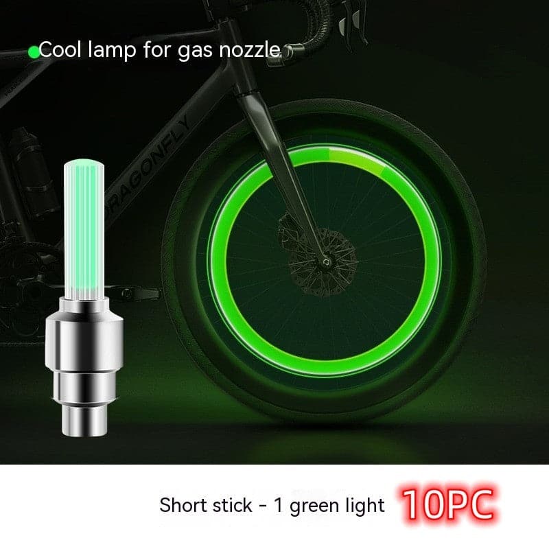 Tyre Wheel Valve Caps with Neon Lights - Wholesale Electronics