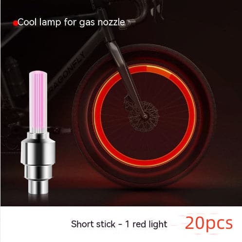 Tyre Wheel Valve Caps with Neon Lights - Wholesale Electronics