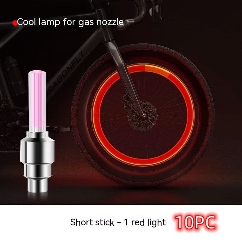 Tyre Wheel Valve Caps with Neon Lights - Wholesale Electronics